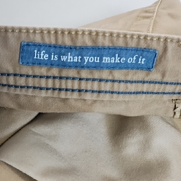 Tan Cargo Pants with Utility Design Soft Brushed Fabric - Picture 8 of 11